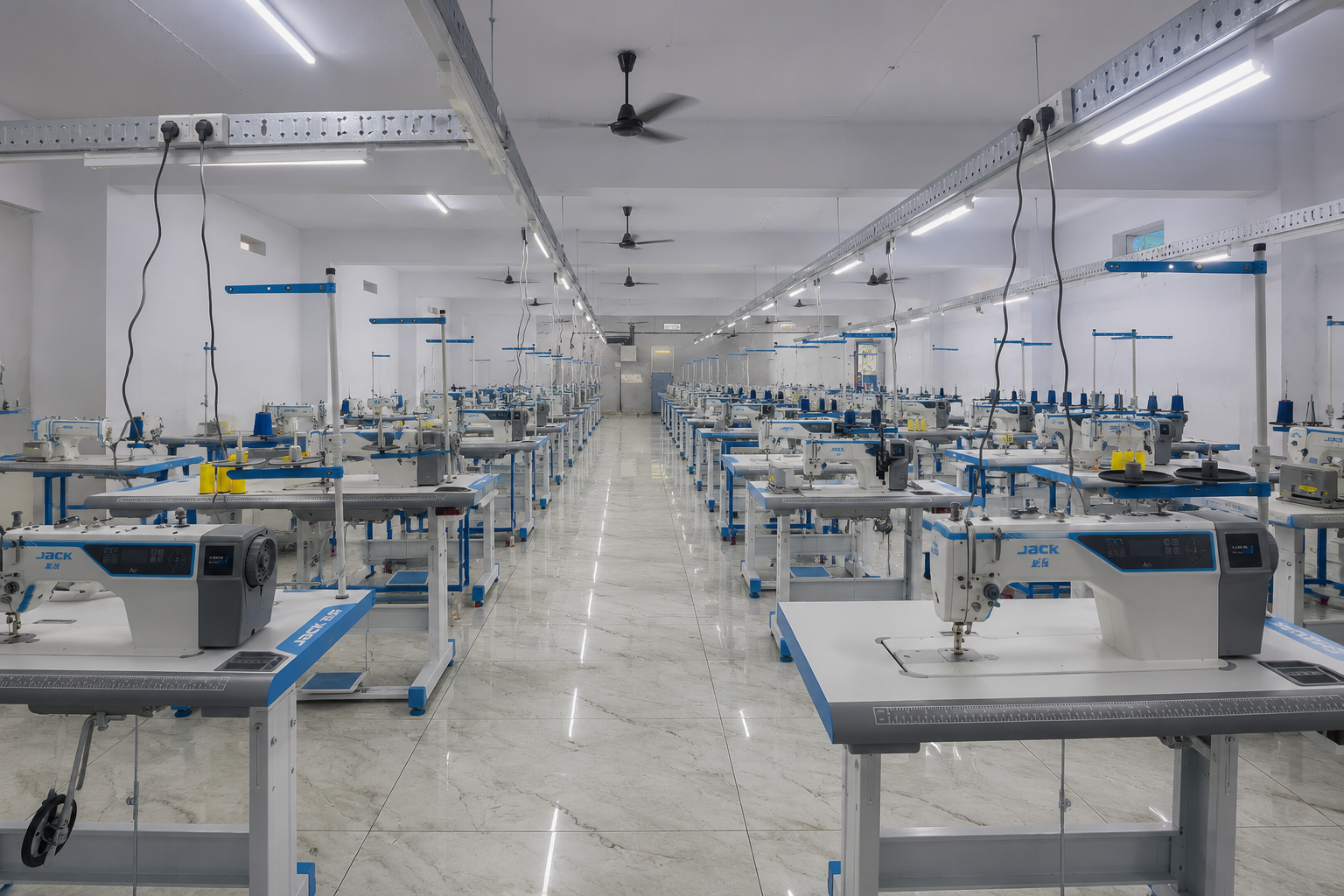 Contract apparel manufacturing and stitching for clothing brands