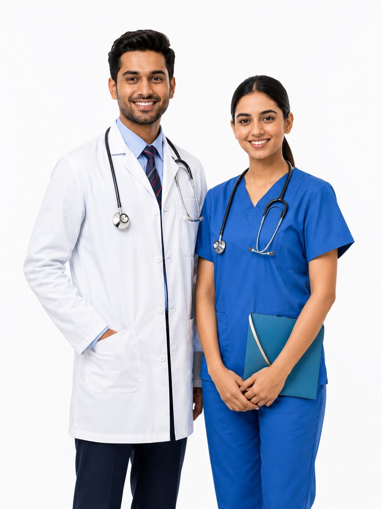 Hospital scrubs